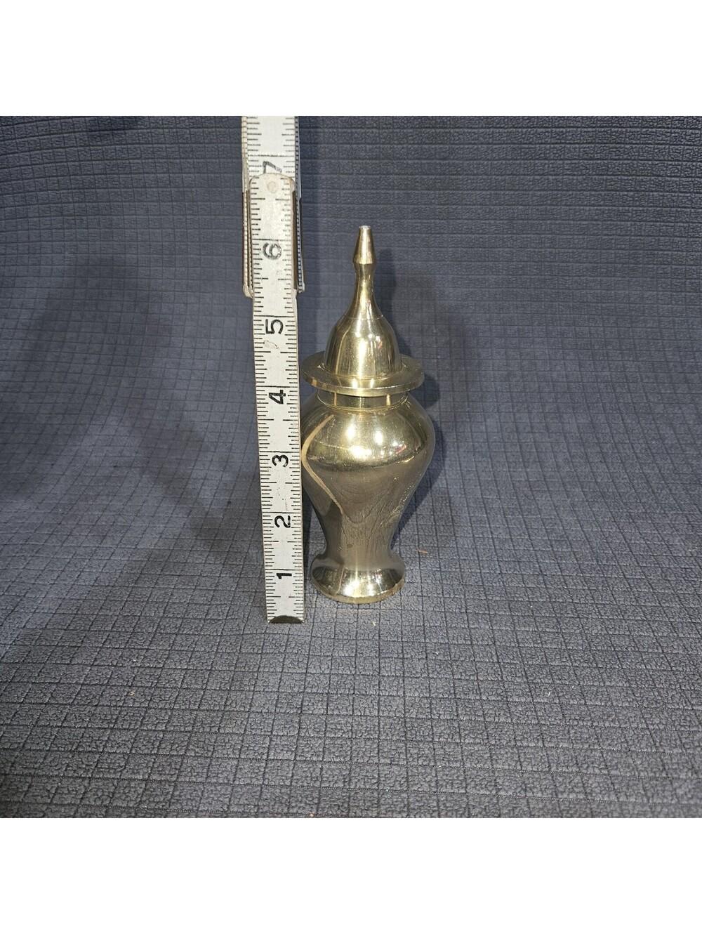 Vintage Brass Urn Jar Vase Jenny Vase Made in India
